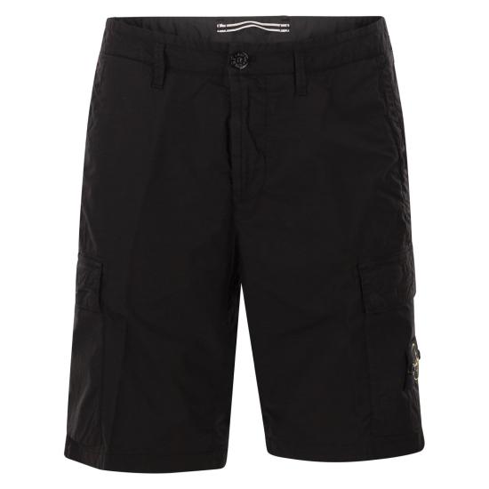  스톤 아일랜드 숏팬츠 L1S15L100020 BLACK