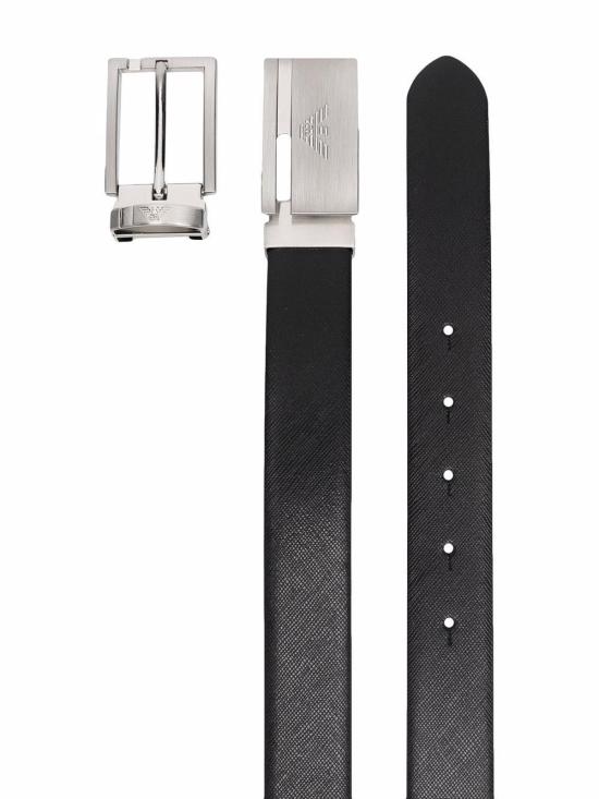 27SS 엠포리오 아르마니 가죽 벨트 Y4S498YLP4E81519 Black - EMPORIO ARMANI