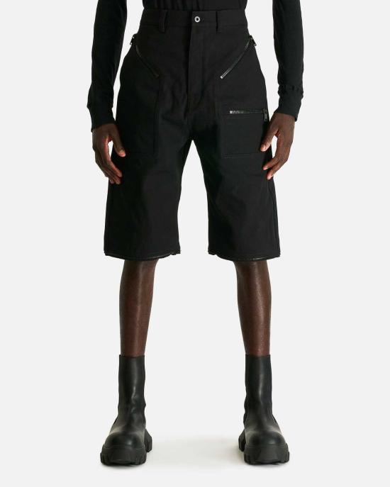  릭 오웬스 데님 팬츠 스트로브 컨버터블 팬츠 블랙 - RICK OWENS