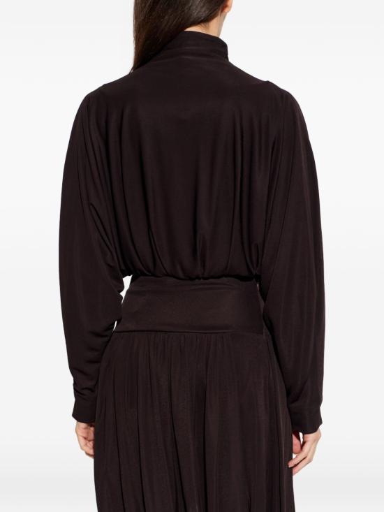 26SS 알라이아 수트 자켓 AA9V1238J077C 994 BROWN - ALAIA
