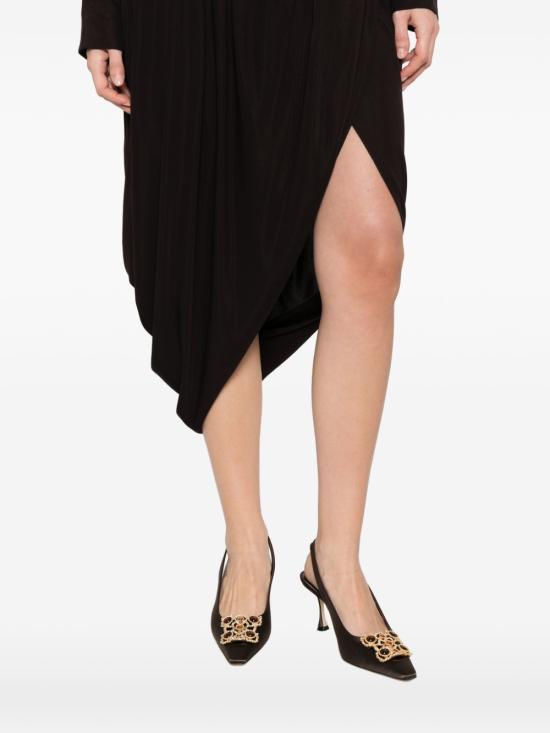 26SS 알라이아 미디 스커트 AA9J2489J077C 994 Cream - ALAIA