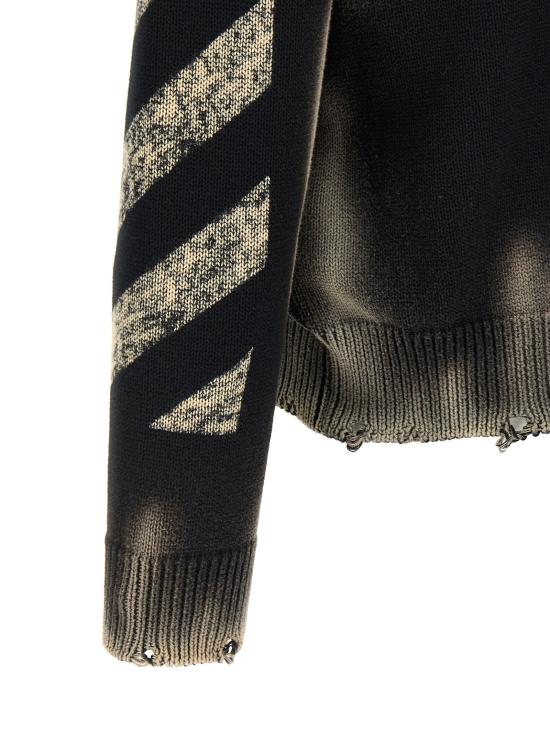 26SS 오프화이트 스웨터 OMHE20US26KNI00300010001 - OFF WHITE