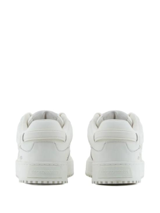 25FW 엠포리오 아르마니 스니커즈 EM003670AF19554U0011 WHITE - EMPORIO ARMANI