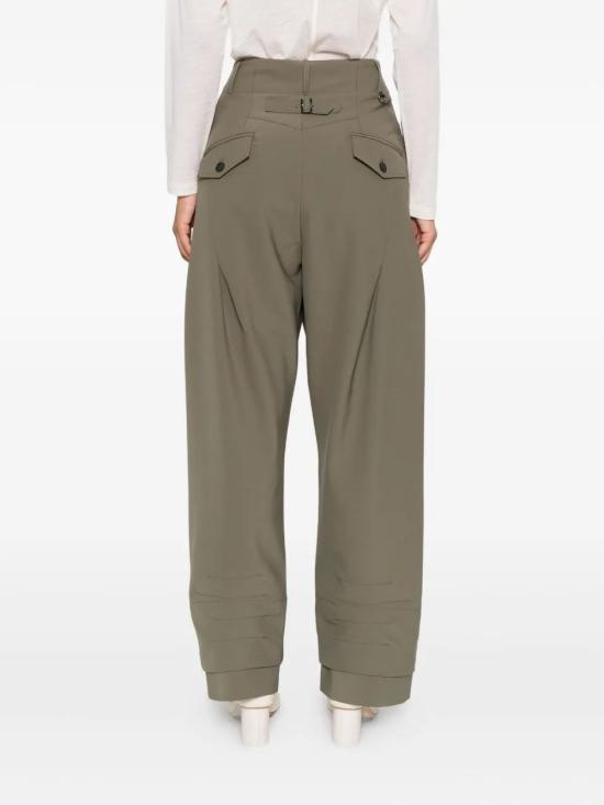 25FW 하이 스트레이트 팬츠 S0183490Z51MAD00481 GREEN - HIGH