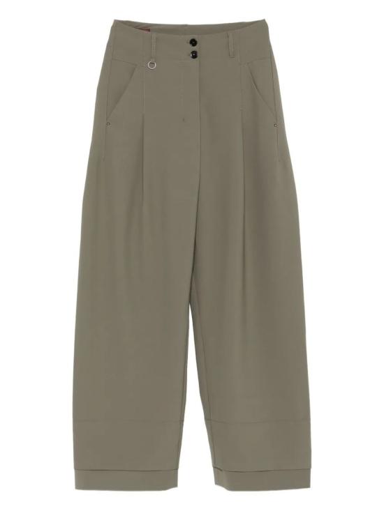 25FW 하이 스트레이트 팬츠 S0183490Z51MAD00481 GREEN