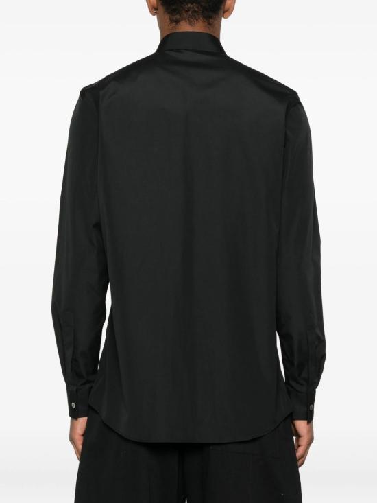 25FW 모스키노 긴팔 셔츠 25ZZ023652350555BL BLACK - MOSCHINO