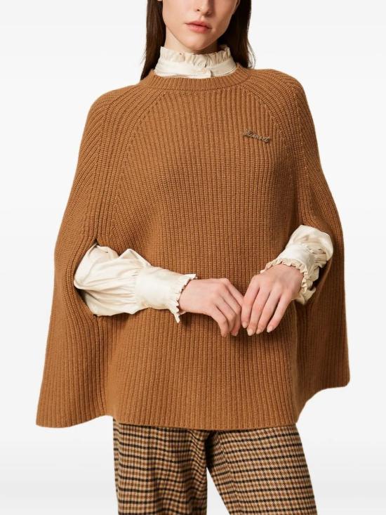 25FW 트윈셋 스웨터 252TT342112538ALP BROWN - TWINSET