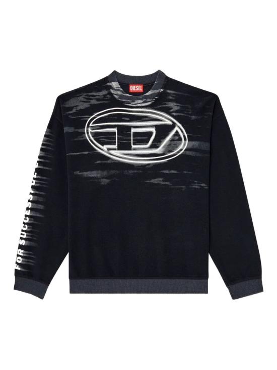 25FW 디젤 스웨터 A186540AGCB81E BLACK