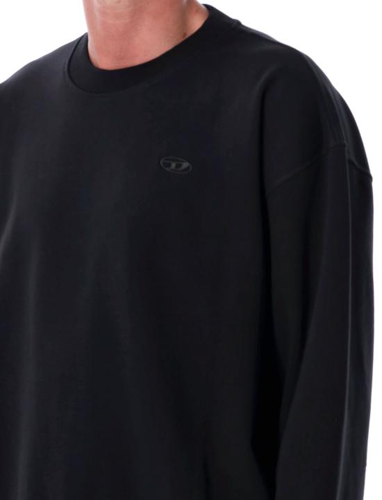 25FW 디젤 스웨터 A186940HYAT9XX BLACK - DIESEL