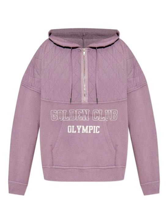 25FW 골든구스 코튼 스웨트셔츠 GUP02331P00213445177 PURPLE