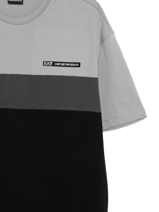 25FW 엠포리오 아르마니 반팔 티셔츠 7M000935AF16548U8062 GRAY - EMPORIO ARMANI