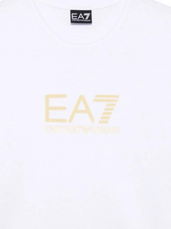 25FW 엠포리오 아르마니 반팔 티셔츠 7M000667AF13739U0002 WHITE - EMPORIO ARMANI