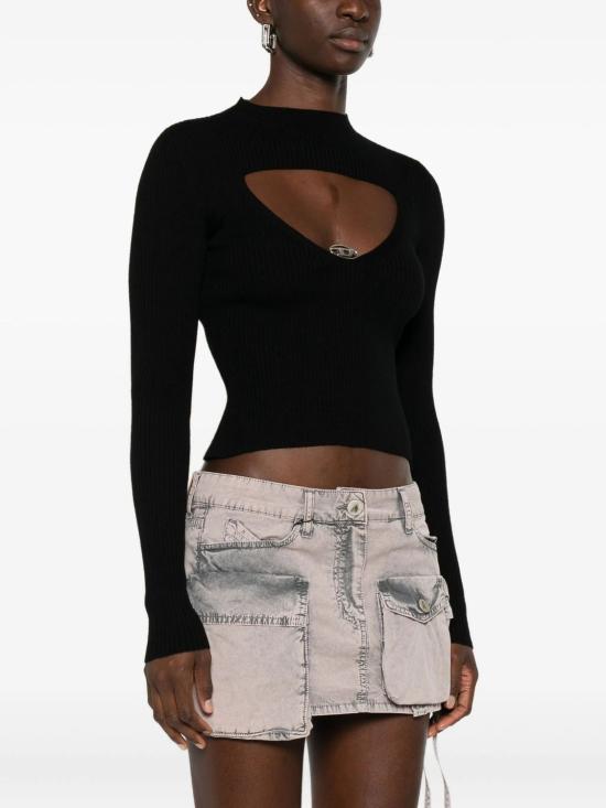 25FW 디젤 반팔 티셔츠 A189040PLBF9XX BLACK - DIESEL