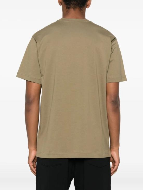 25FW 모스키노 반팔 티셔츠 252ZZ072252411425MG GREEN - MOSCHINO