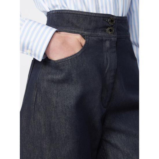 26SS 막스마라 스트레이트 팬츠 2611131011670001 BLUE - MAX MARA