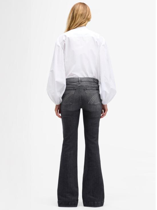 26SS 세븐포올맨카인드 스트레이트 팬츠 7U30TU79 U71ZV BLACK - 7 FOR ALL MANKIND