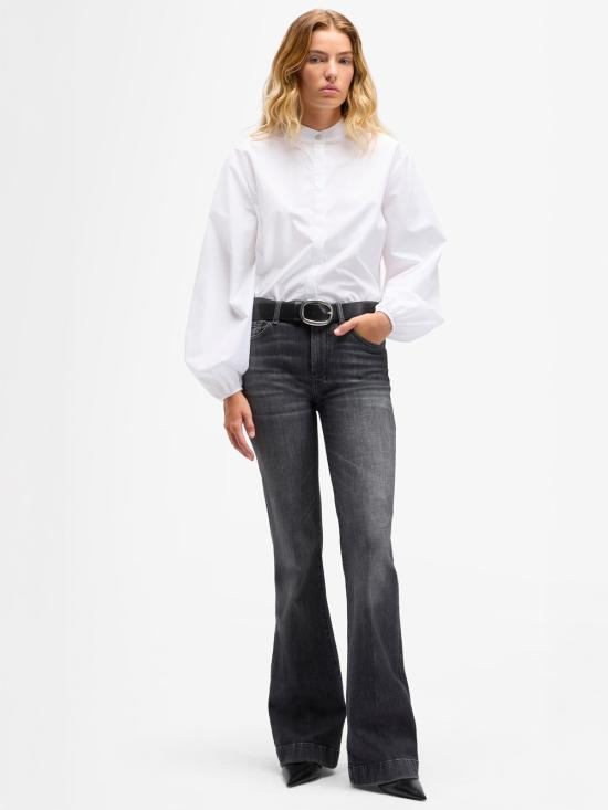 26SS 세븐포올맨카인드 스트레이트 팬츠 7U30TU79 U71ZV BLACK - 7 FOR ALL MANKIND