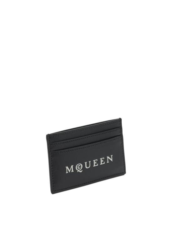 26SS 알렉산더 맥퀸 카드지갑 8361381AAU61080 BLACK - ALEXANDER MCQUEEN