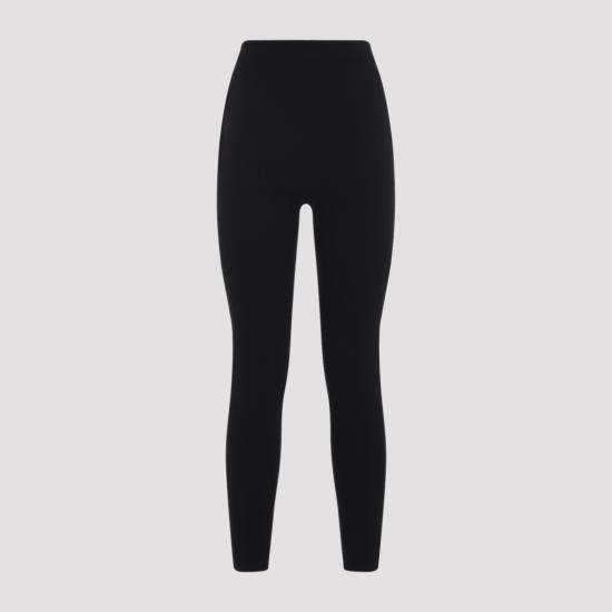 26SS 월포드 스트레이트 팬츠 19492 7005 BLACK - WOLFORD