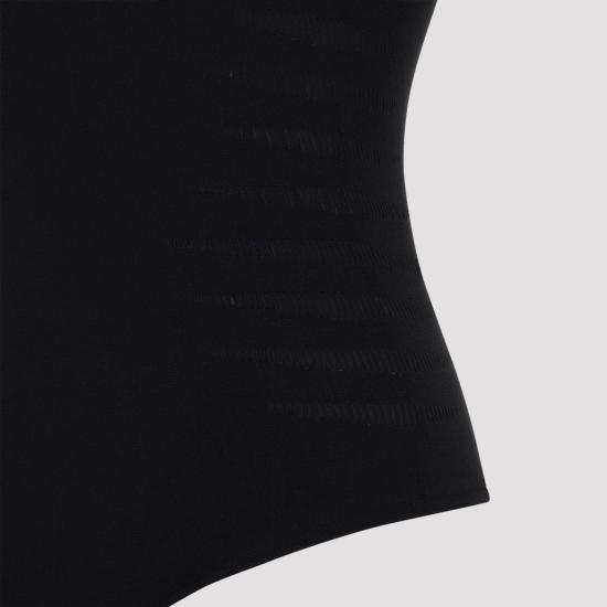 26SS 월포드 반팔 티셔츠 79342 7005 BLACK - WOLFORD