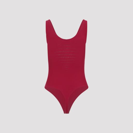 26SS 월포드 반팔 티셔츠 79342 3239 RED - WOLFORD