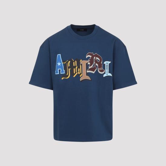 26SS 아미리 반팔 티셔츠 AMTOJR1006 DARK BLUE - AMIRI