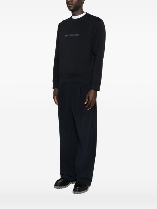 26SS 엠포리오 아르마니 스웨터 EM004541AF10013MB563 BLUE - EMPORIO ARMANI