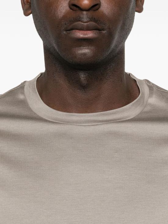 26SS 엠포리오 아르마니 반팔 티셔츠 EM006691AF10017U8049 DOVE GREY - EMPORIO ARMANI