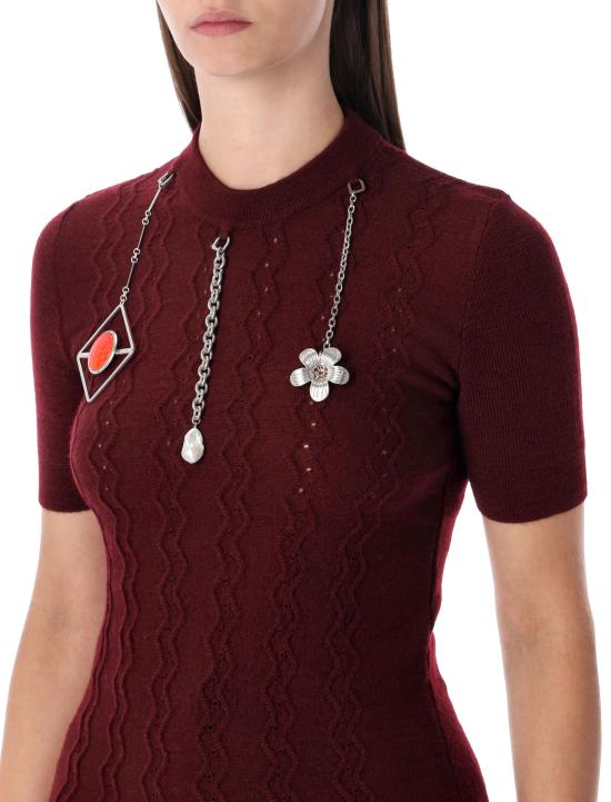 25FW 프라다 스웨터 P24V2H17KD F0399 AMARANTO - PRADA