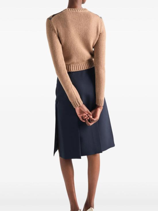 25FW 프라다 스웨터 P24S2V172D F0040 CAMEL - PRADA