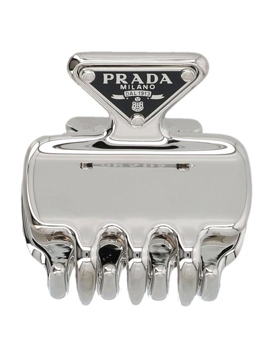 25FW 프라다 헤어 액세서리 1IF0872BA6 F0276 ACCIAIO - PRADA