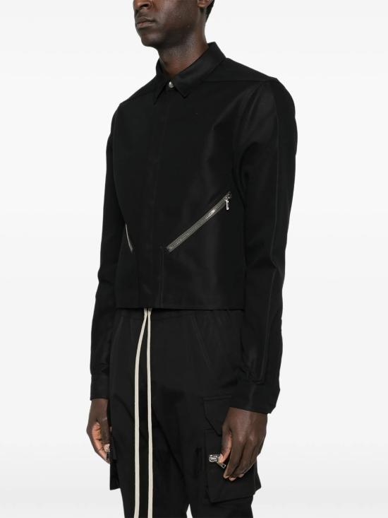 26SS 릭 오웬스 자켓 RU01F2742CDU09 BLACK - RICK OWENS