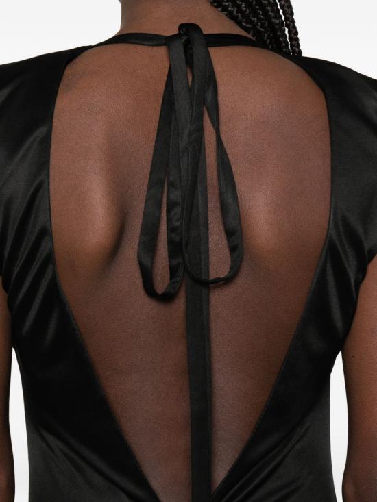 26SS 엘리자베타프랜치 미디 원피스 ABR2461E2110 BLACK - ELISABETTA FRANCHI