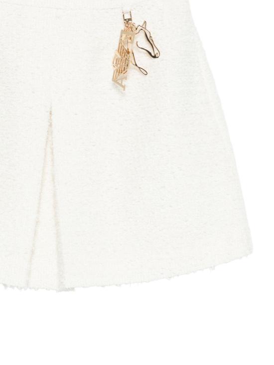 26SS 엠포리오 아르마니 숏 스커트 EW003914AF20487U0011 WHITE - EMPORIO ARMANI