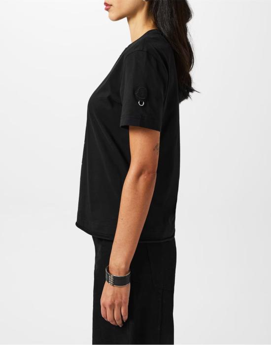 26SS 몽클레어 반팔 티셔츠 J209T8C0000289AHD999 BLACK - MONCLER