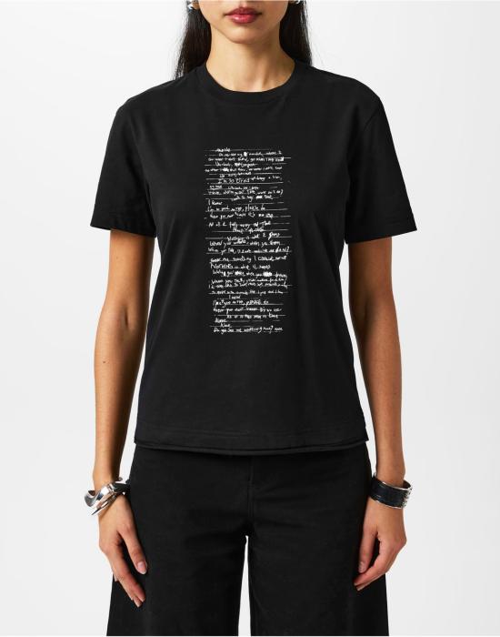 26SS 몽클레어 반팔 티셔츠 J209T8C0000289AHD999 BLACK - MONCLER