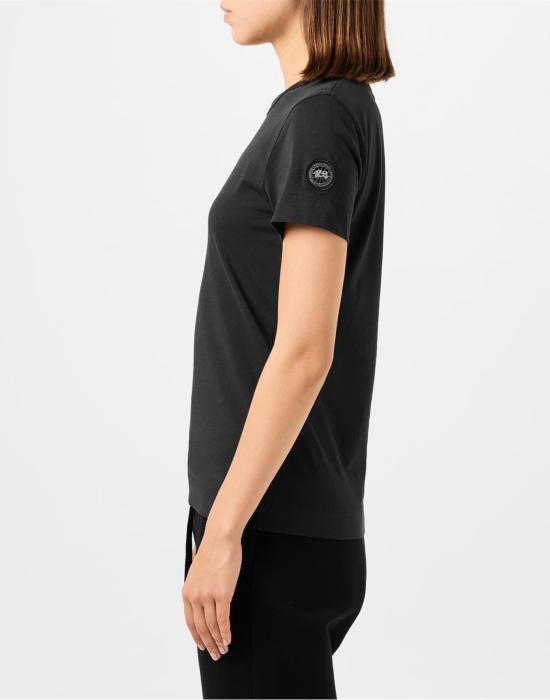 26SS 캐나다구스 반팔 티셔츠 1400WB61 BLACK - CANADA GOOSE