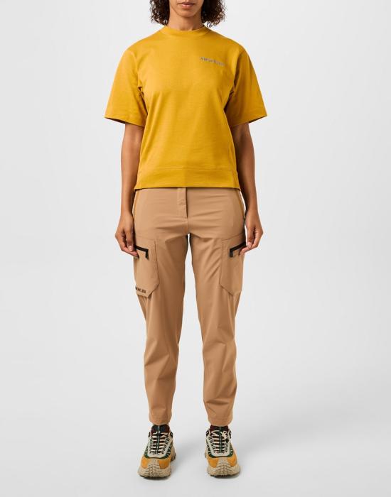 26SS 몽클레어 반팔 티셔츠 J20988C0000483927123 YELLOW - MONCLER