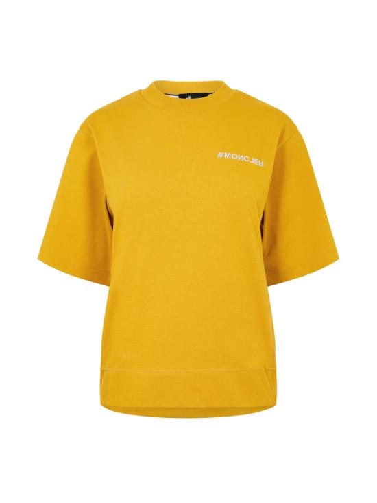 26SS 몽클레어 반팔 티셔츠 J20988C0000483927123 YELLOW