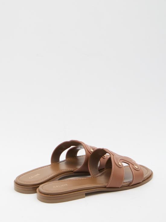 26SS 셀린느 마리나 뮬 카프스킨 364783767C 04LU BROWN - CELINE