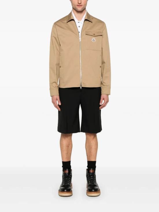 26SS 몽클레어 긴팔 셔츠 L10912F0002357448 248 BEIGE - MONCLER