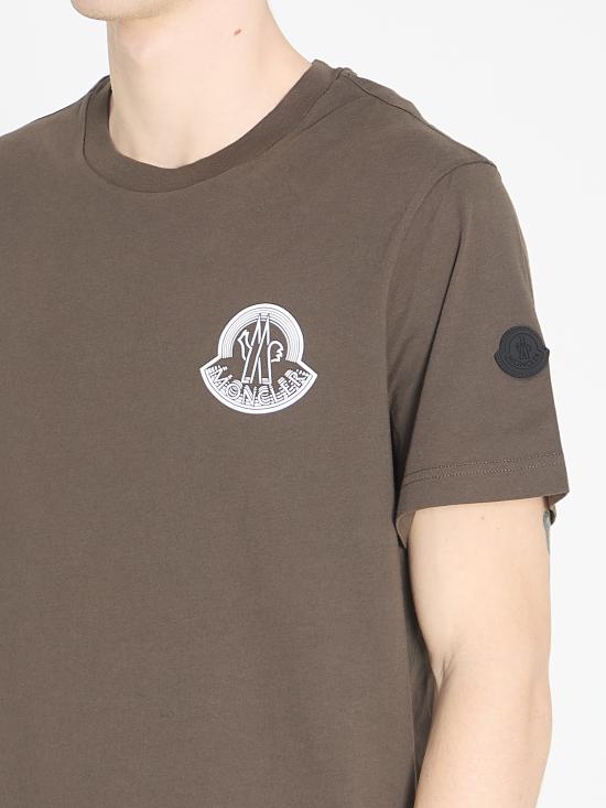 26SS 몽클레어 반팔 티셔츠 L10918C0002089AYW 258 GREY - MONCLER