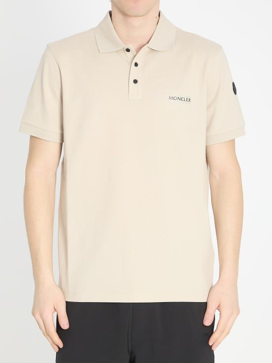 26SS 몽클레어 반팔 티셔츠 L10918A0000989A16 216 BEIGE