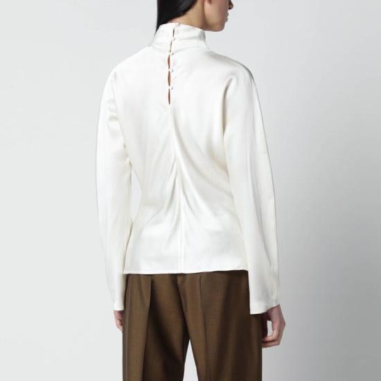 26SS 로에 반팔 티셔츠 41820099PL 101 WHITE - ROHE