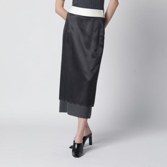 26SS 로에 롱 스커트 41832067WO 021 GREY