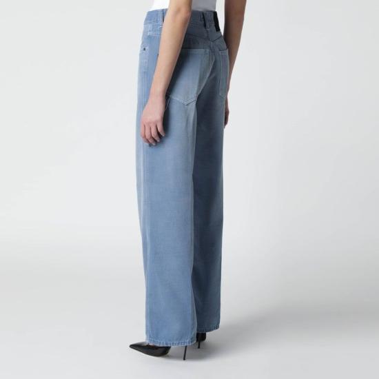 26SS 하이쿠레 스트레이트 팬츠 HEW03300GF172PXDE T0135 BLUE - HAIKURE