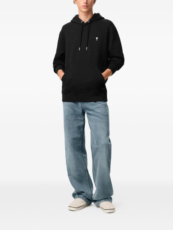 26SS 아미 ADC 코튼 후디 HSW764730 045 BLACK - AMI