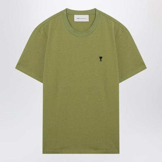 26SS 아미 반팔 티셔츠 HTS346724 A035 GREEN