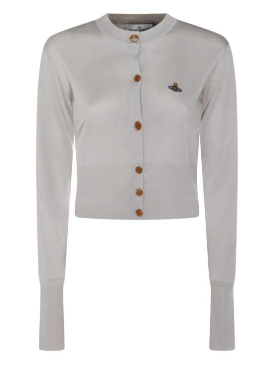 26SS 비비안웨스트우드 베아 크롭드 가디건 1803002U Y001AP403 GREY