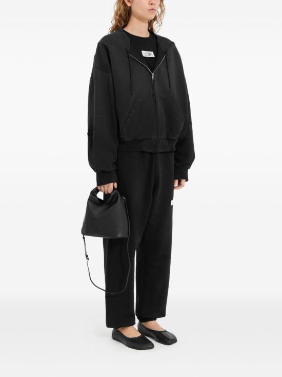 26SS MM6 메종마르지엘라 후드 티셔츠 S52HG0041M25014900 BLACK - MM6 MAISON MARGIELA